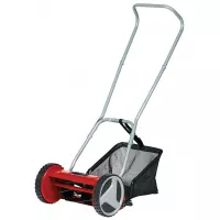 Газонокосилка ручная Einhell GC-HM 300, 30 см, 16 л, 13-37 мм, 6.5 кг (3414114)