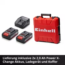 Ударний шуруповерт безщітковий Einhell TE-CD 18 Li-i BL (2x2,0Ah) (4513861)