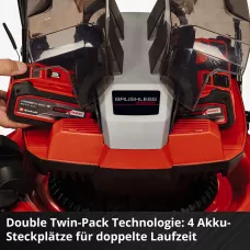 Газонокосарка акумуляторна Einhell GE-CM 36/48 Li M, 36В, 48 см, 30-75 мм (3413054)