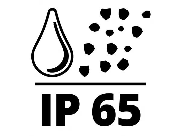 Клас захисту IP 65