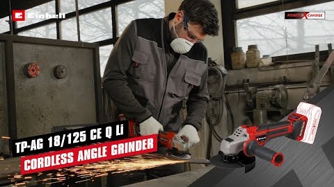 TP-AG 18/125 CE Q Li - Solo | Cordless Angle Grinder