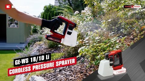 GE-WS 18/10 Li-Solo | Cordless Pressure Sprayer